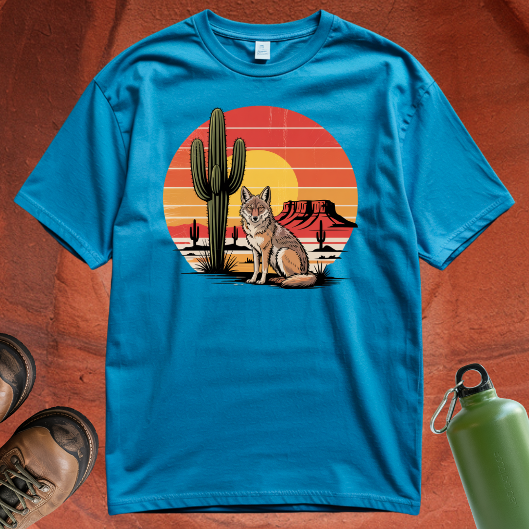 Desert Coyote - T Shirt