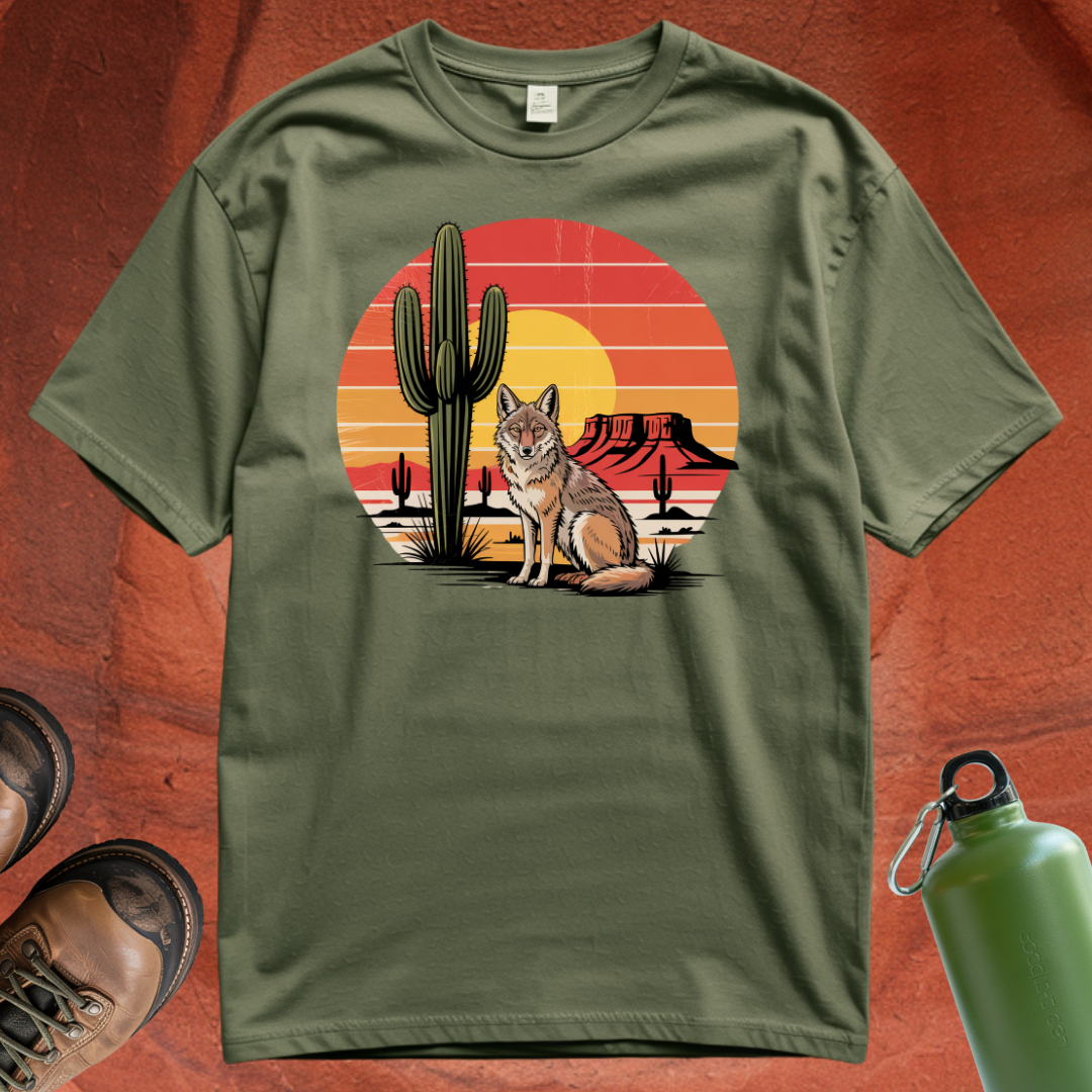 Desert Coyote - T Shirt