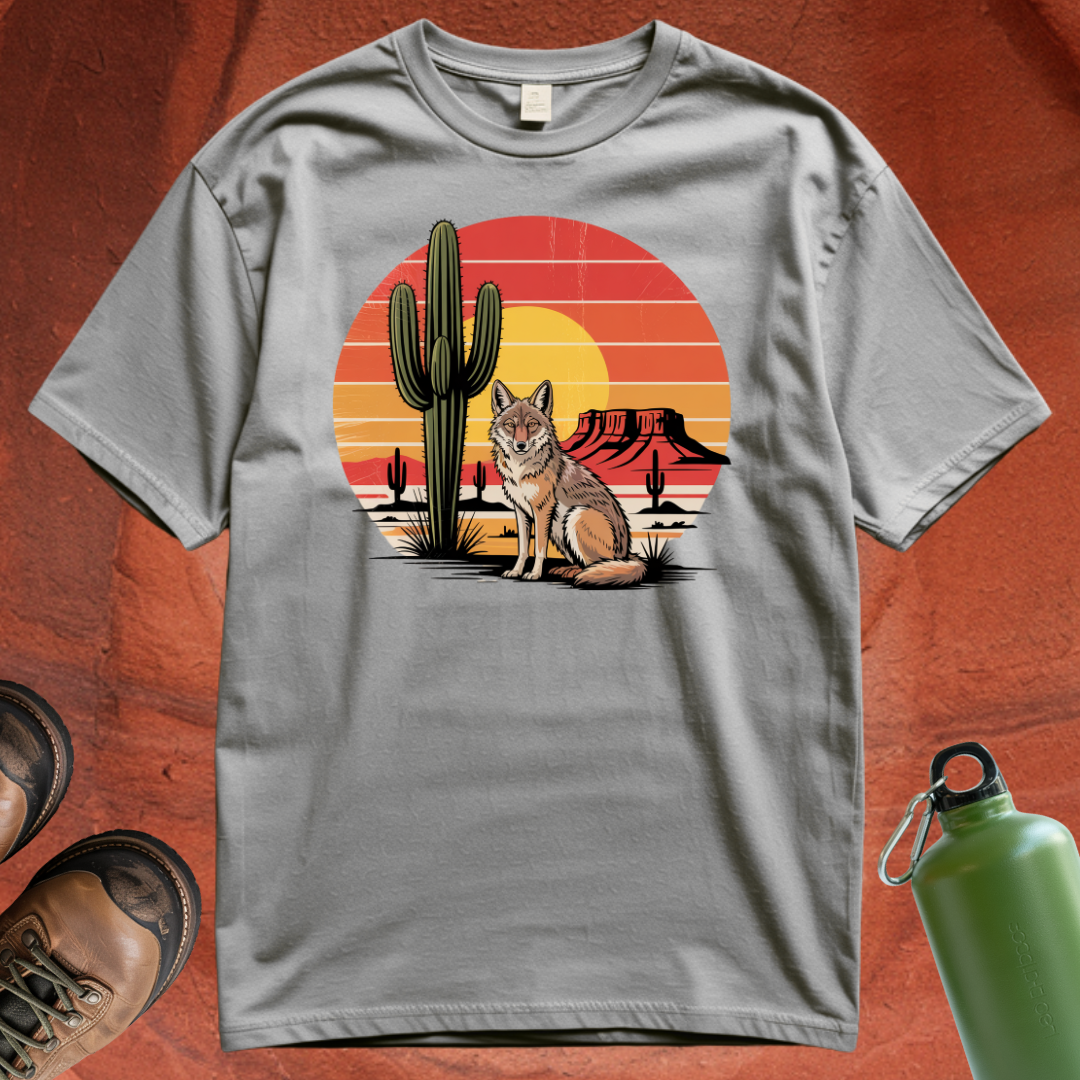 Desert Coyote - T Shirt
