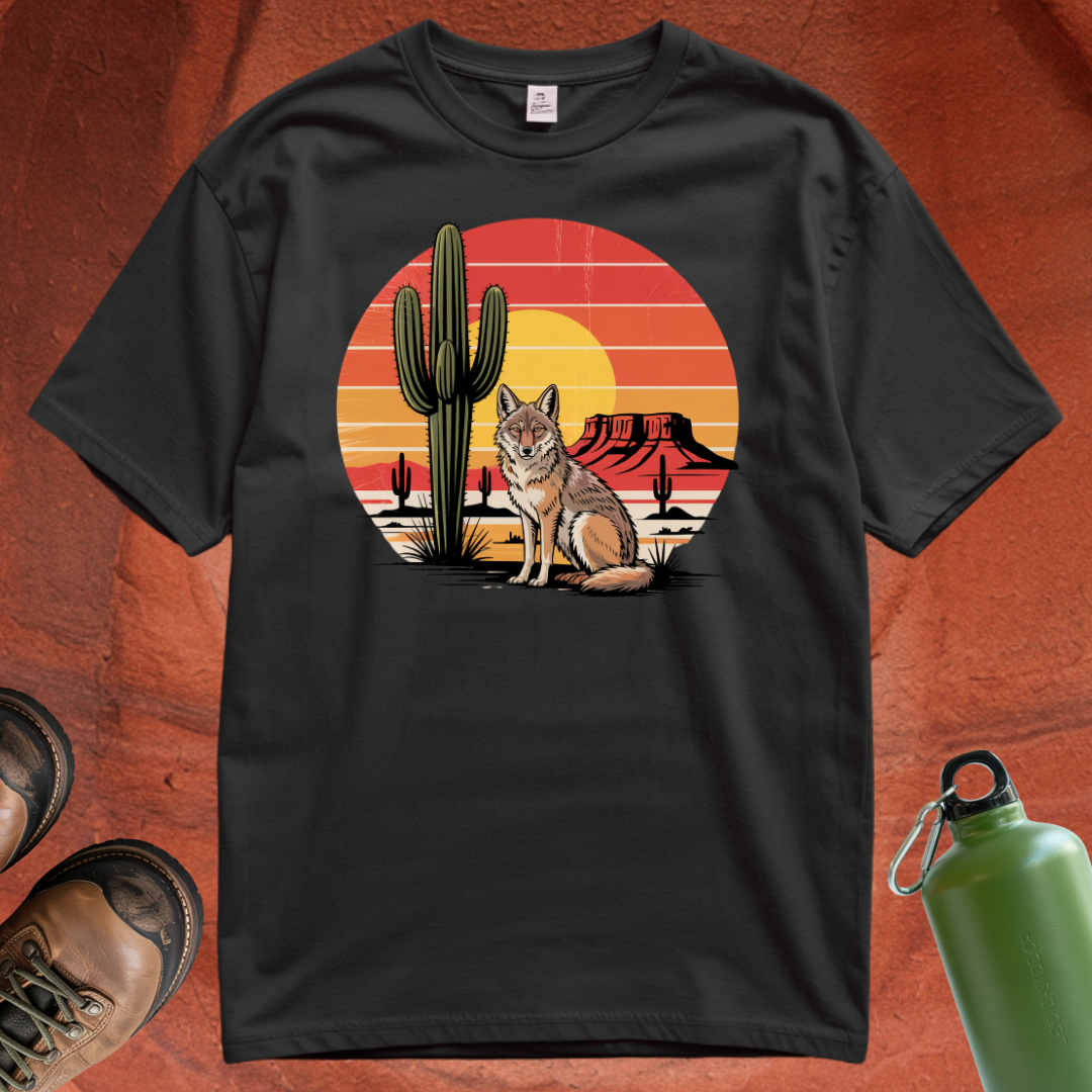 Desert Coyote - T Shirt