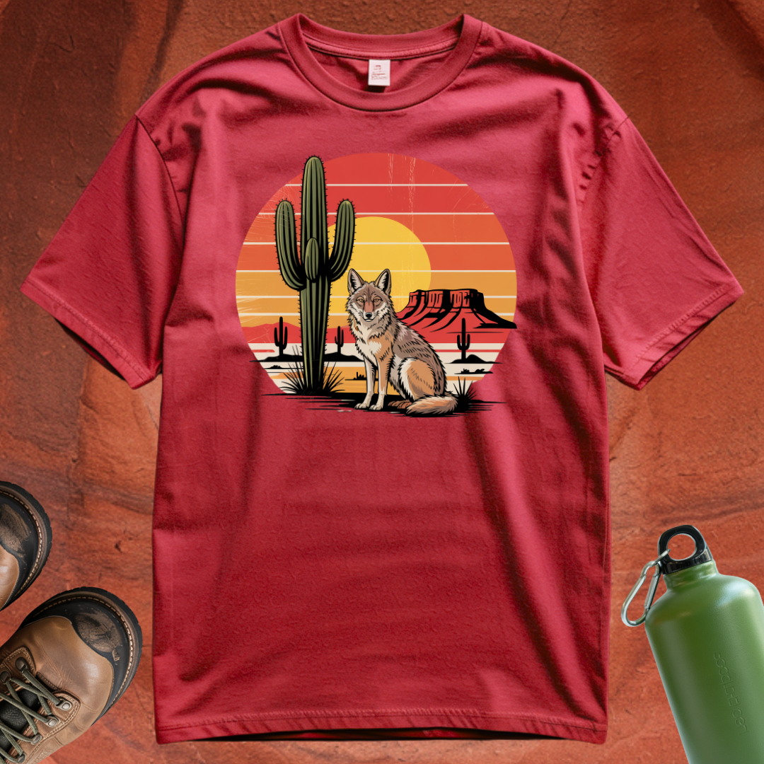 Desert Coyote - T Shirt