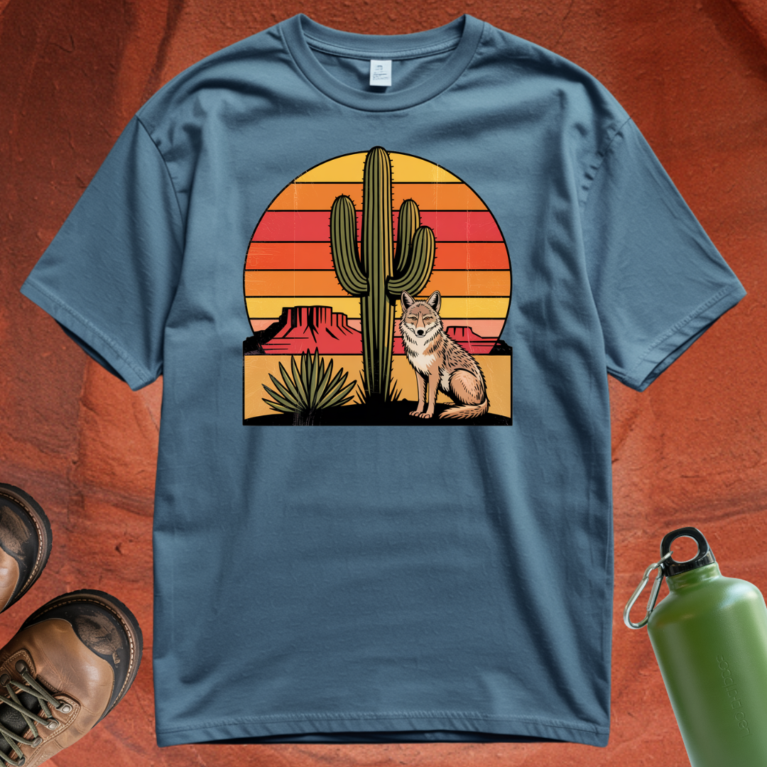 Desert Coyote - T Shirt
