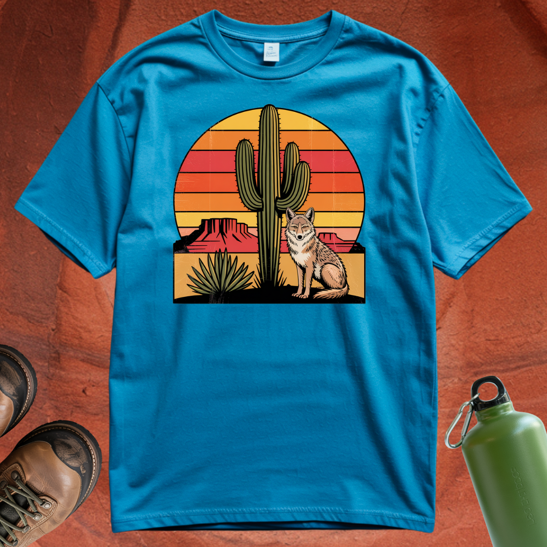 Desert Coyote - T Shirt