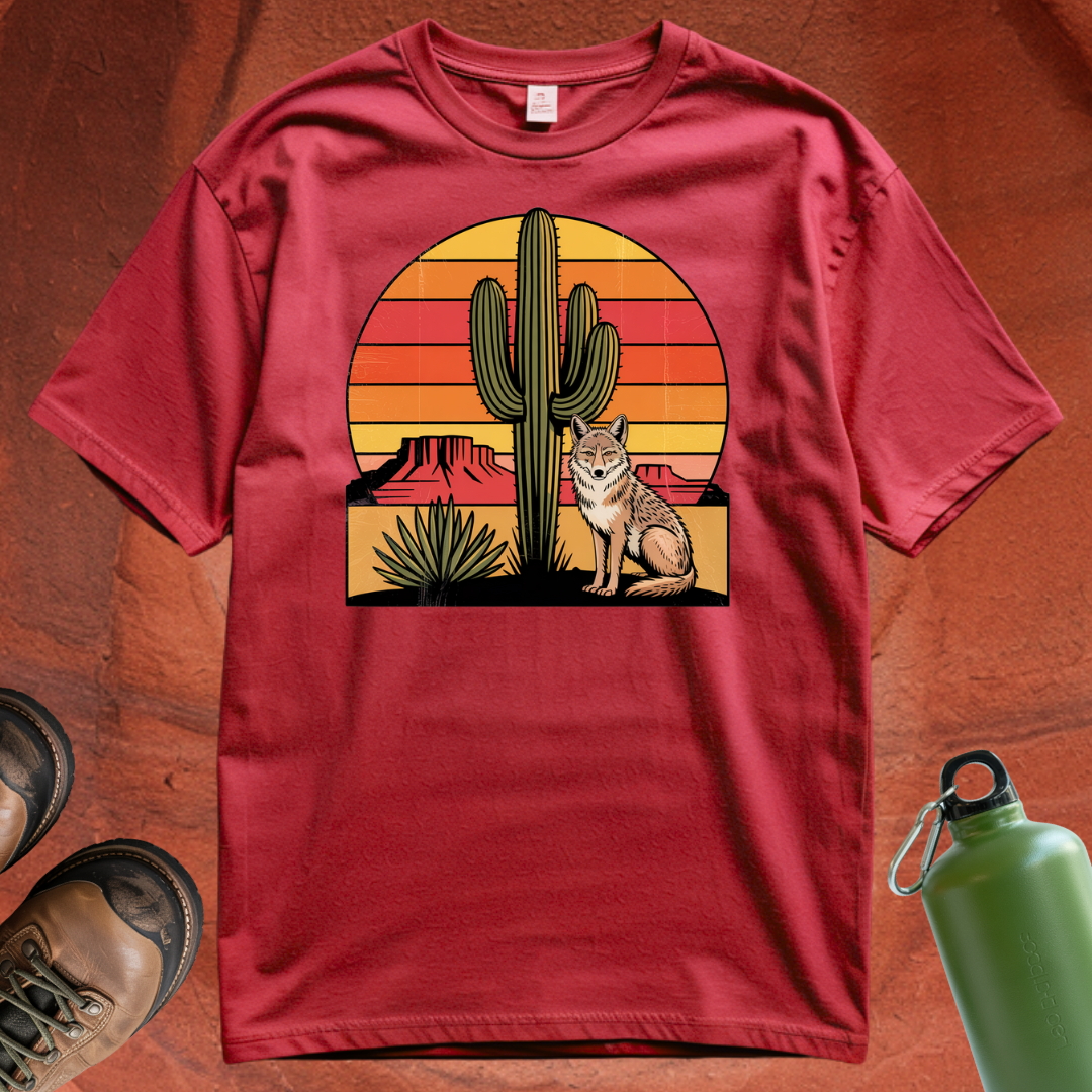 Desert Coyote - T Shirt
