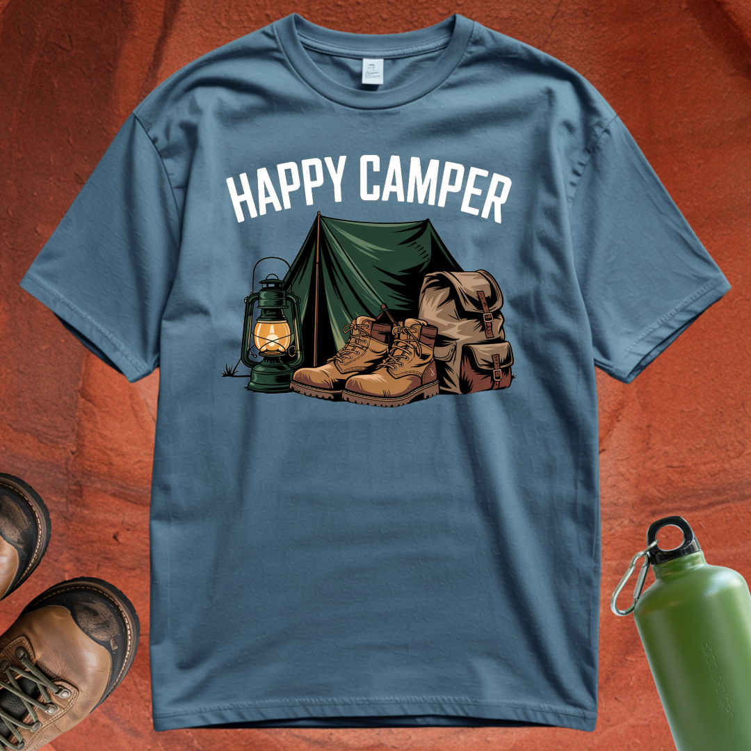 'Happy Camper' T Shirt