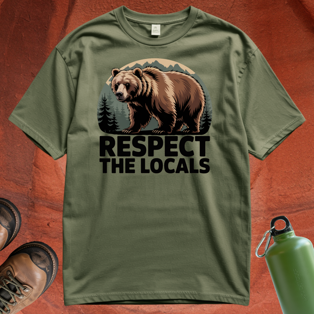 'Respect the Locals' - T Shirt