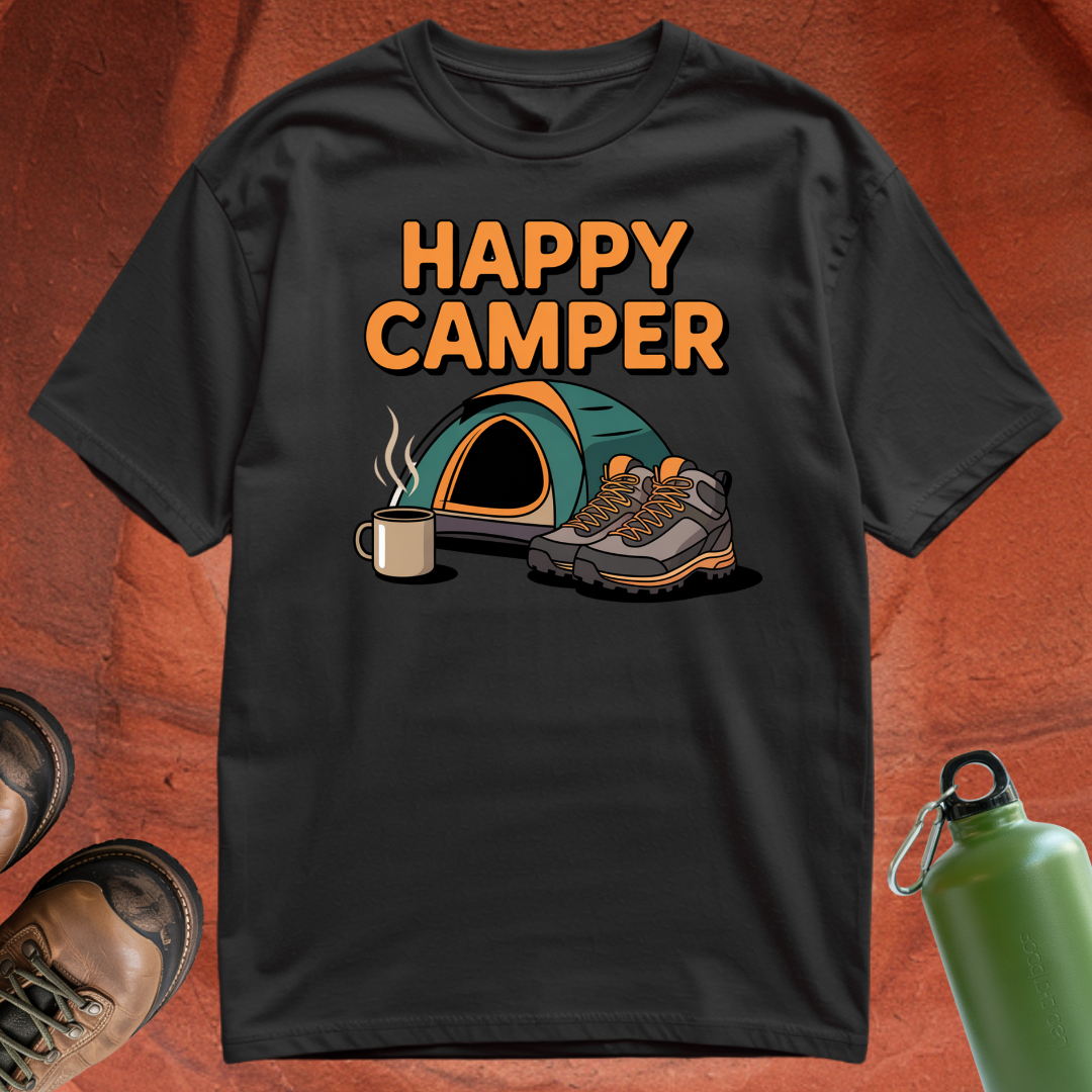 'Happy Camper' - T Shirt