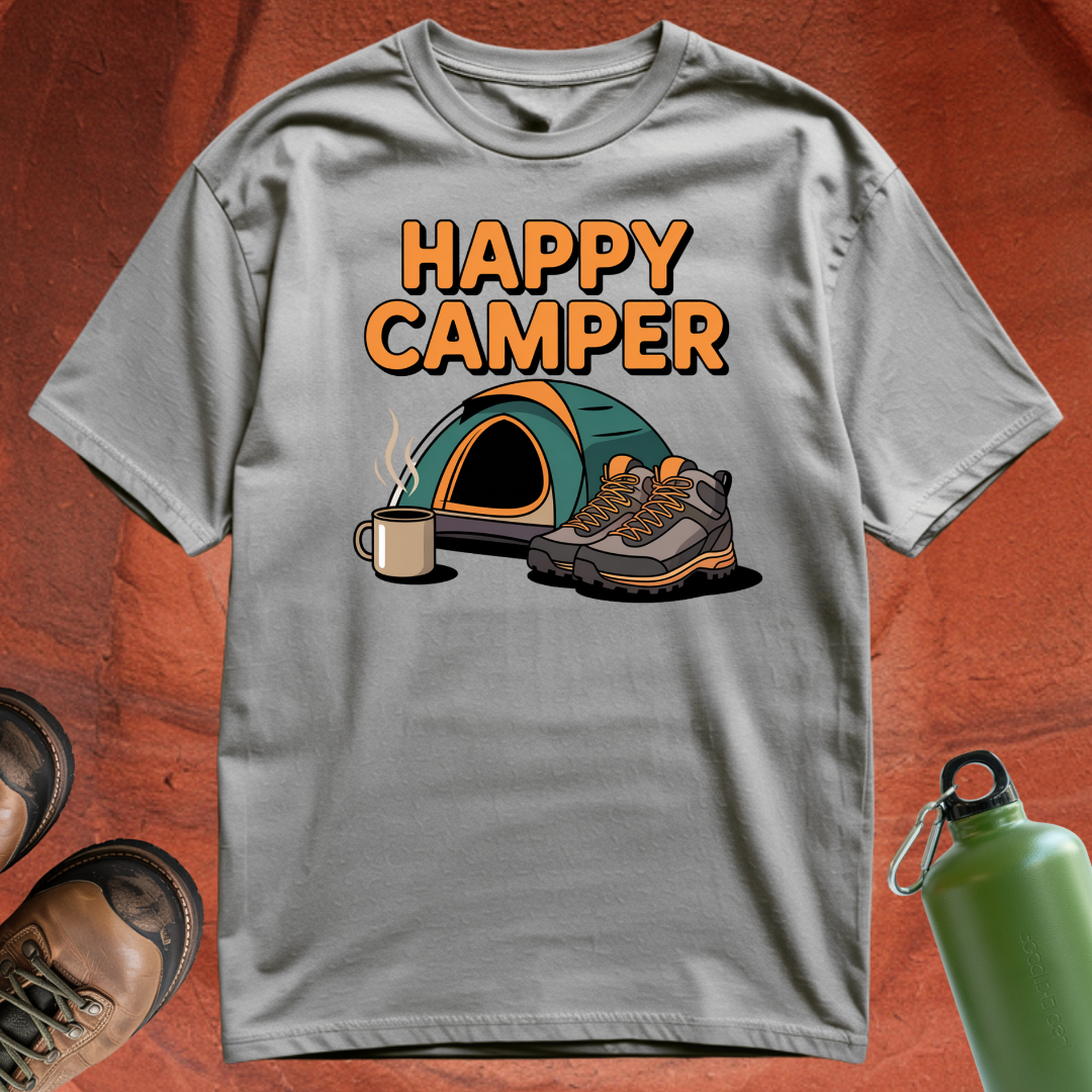 'Happy Camper' - T Shirt