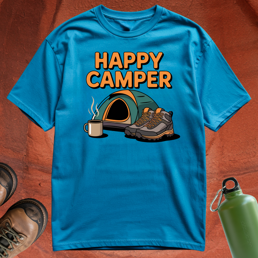 'Happy Camper' - T Shirt