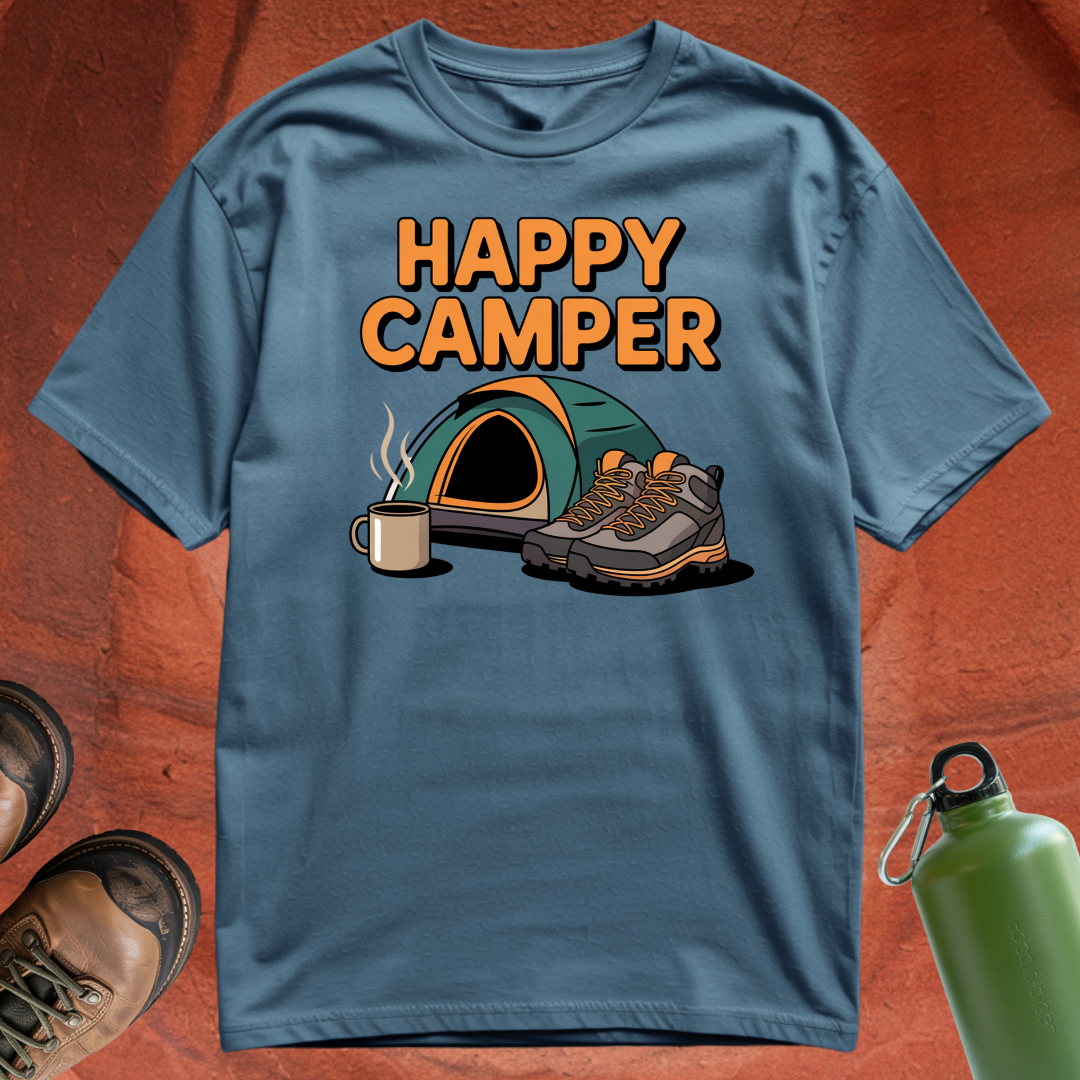 'Happy Camper' - T Shirt