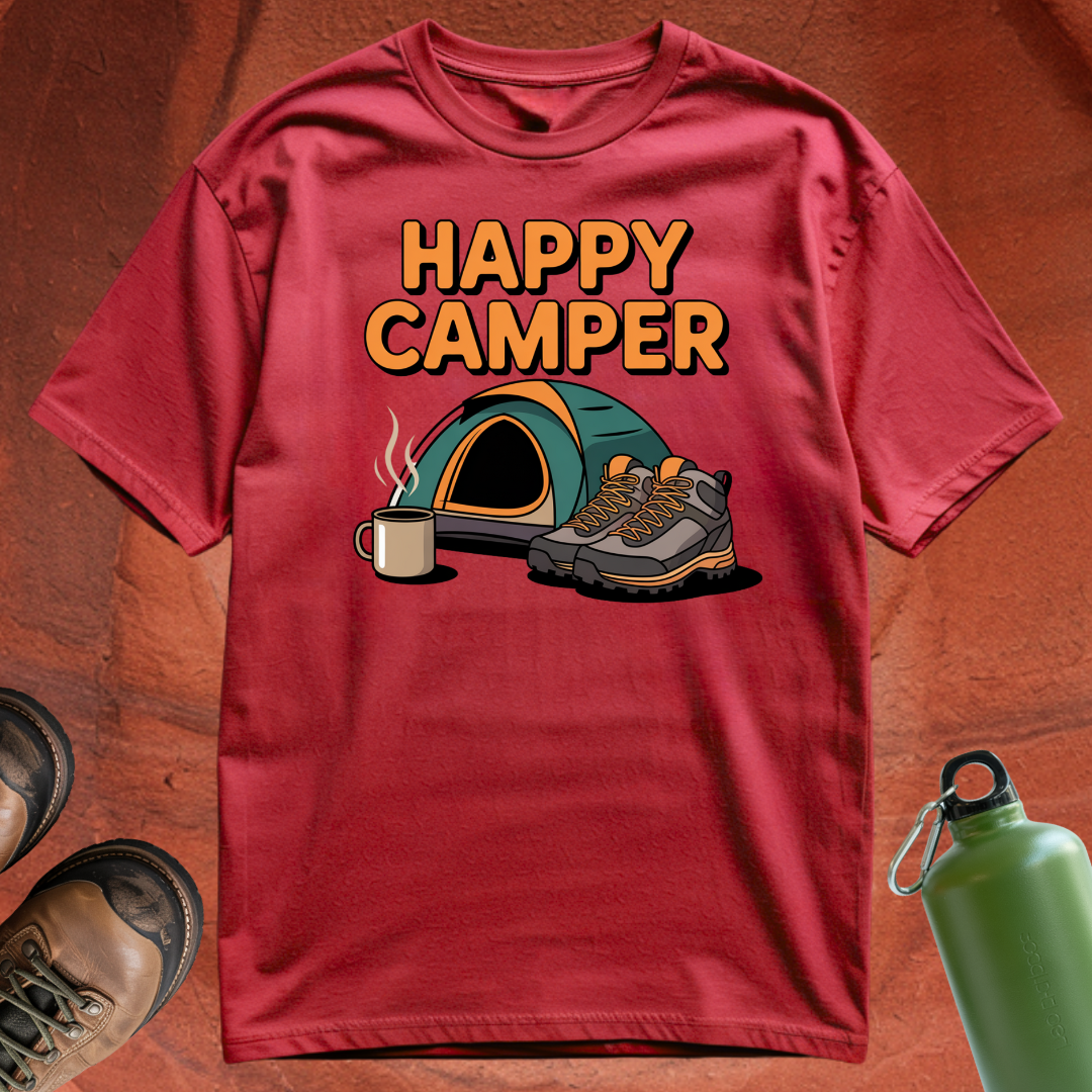 'Happy Camper' - T Shirt
