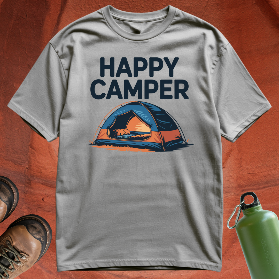 'Happy Camper' - T Shirt