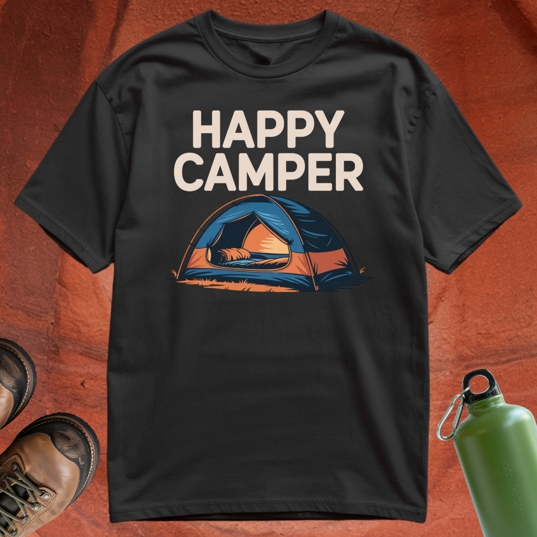'Happy Camper' - T Shirt