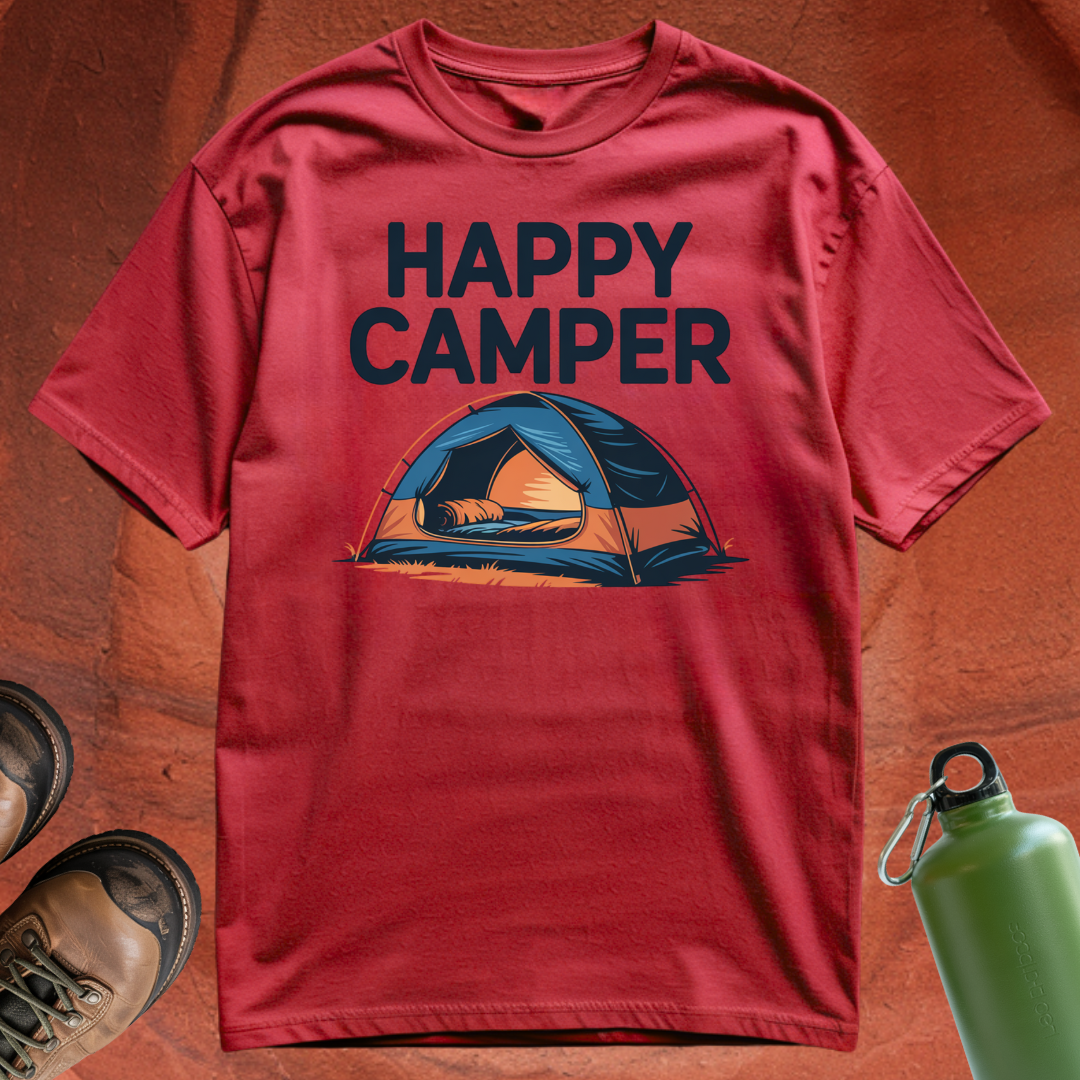 'Happy Camper' - T Shirt