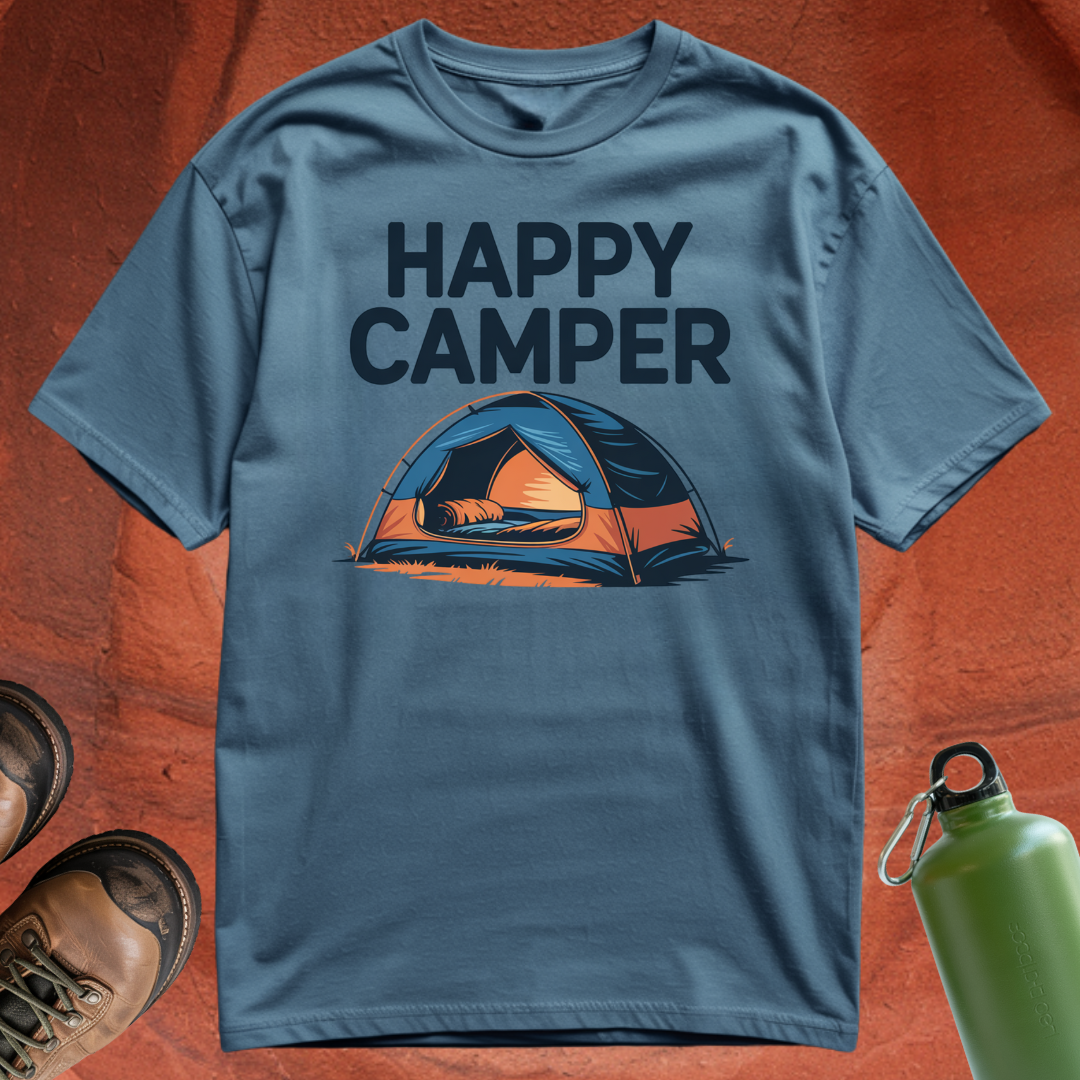 'Happy Camper' - T Shirt