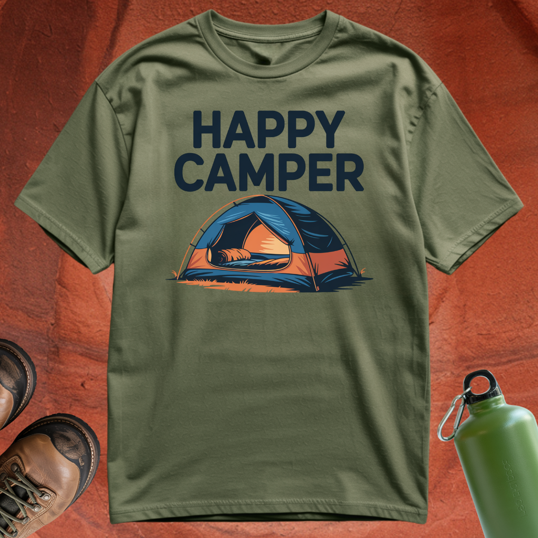 'Happy Camper' - T Shirt