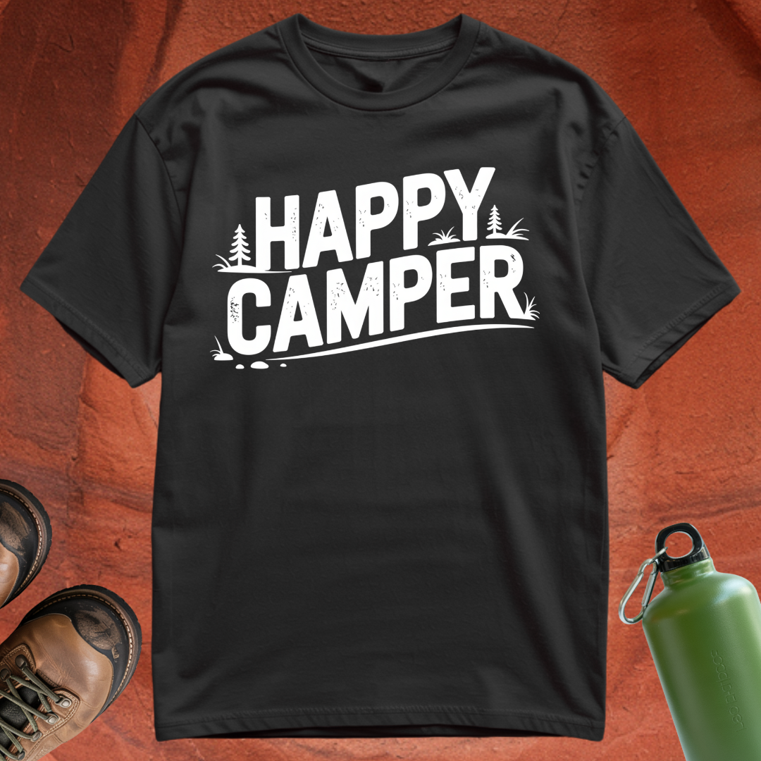 'Happy Camper' - T Shirt