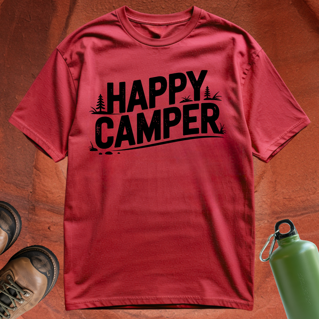 'Happy Camper' - T Shirt