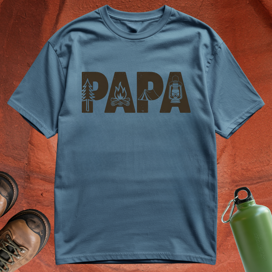 PAPA Camping - T Shirt
