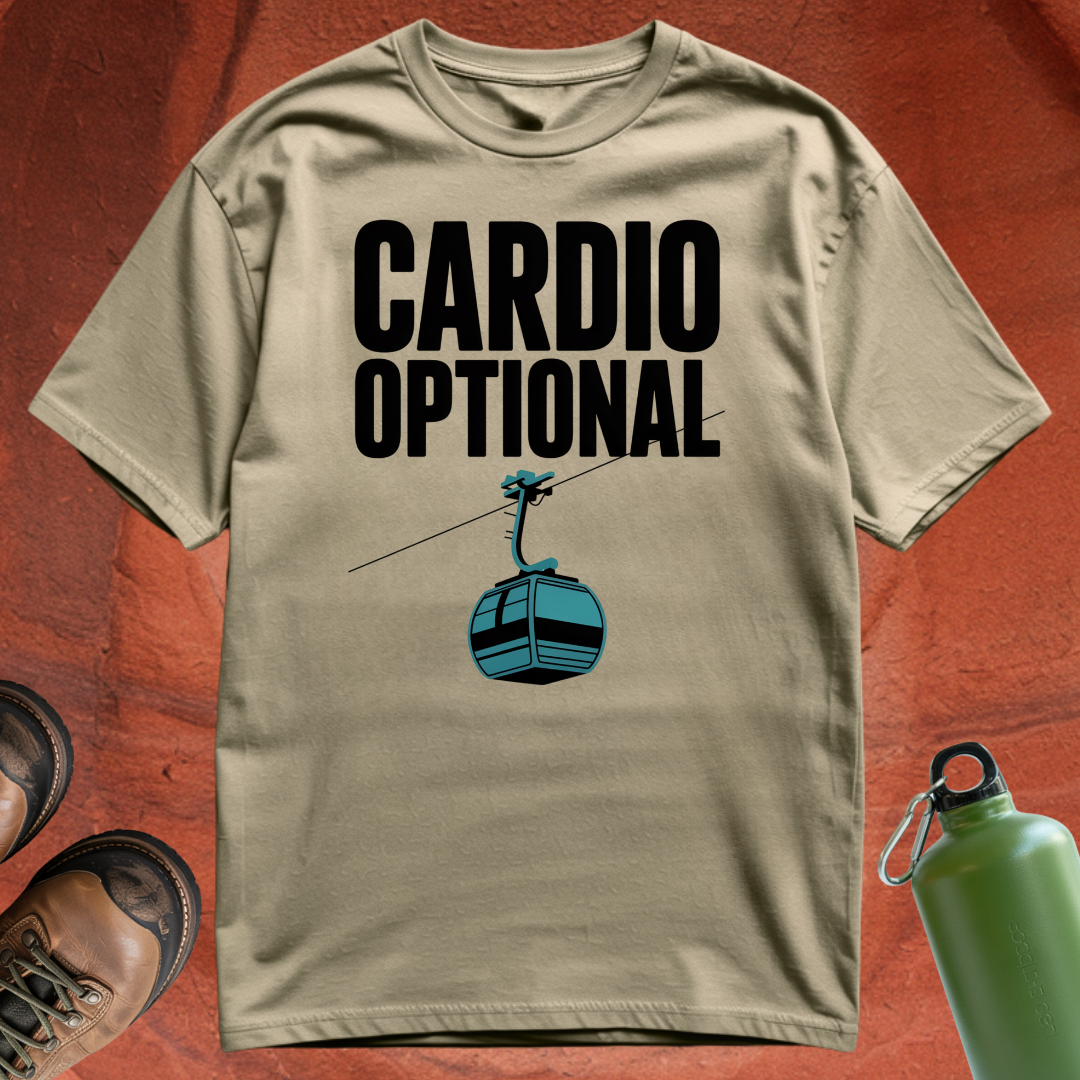'Cardio Optional' - T Shirt