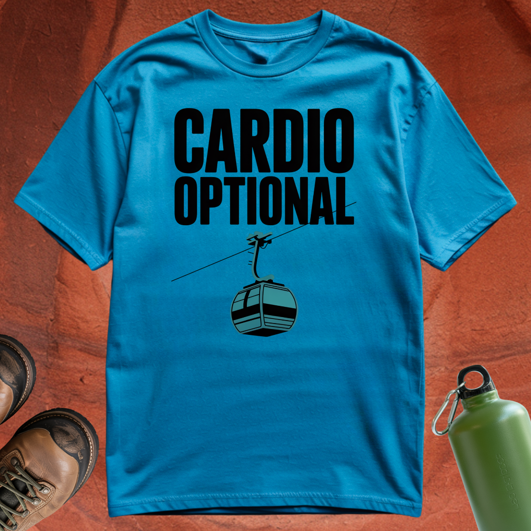 'Cardio Optional' - T Shirt