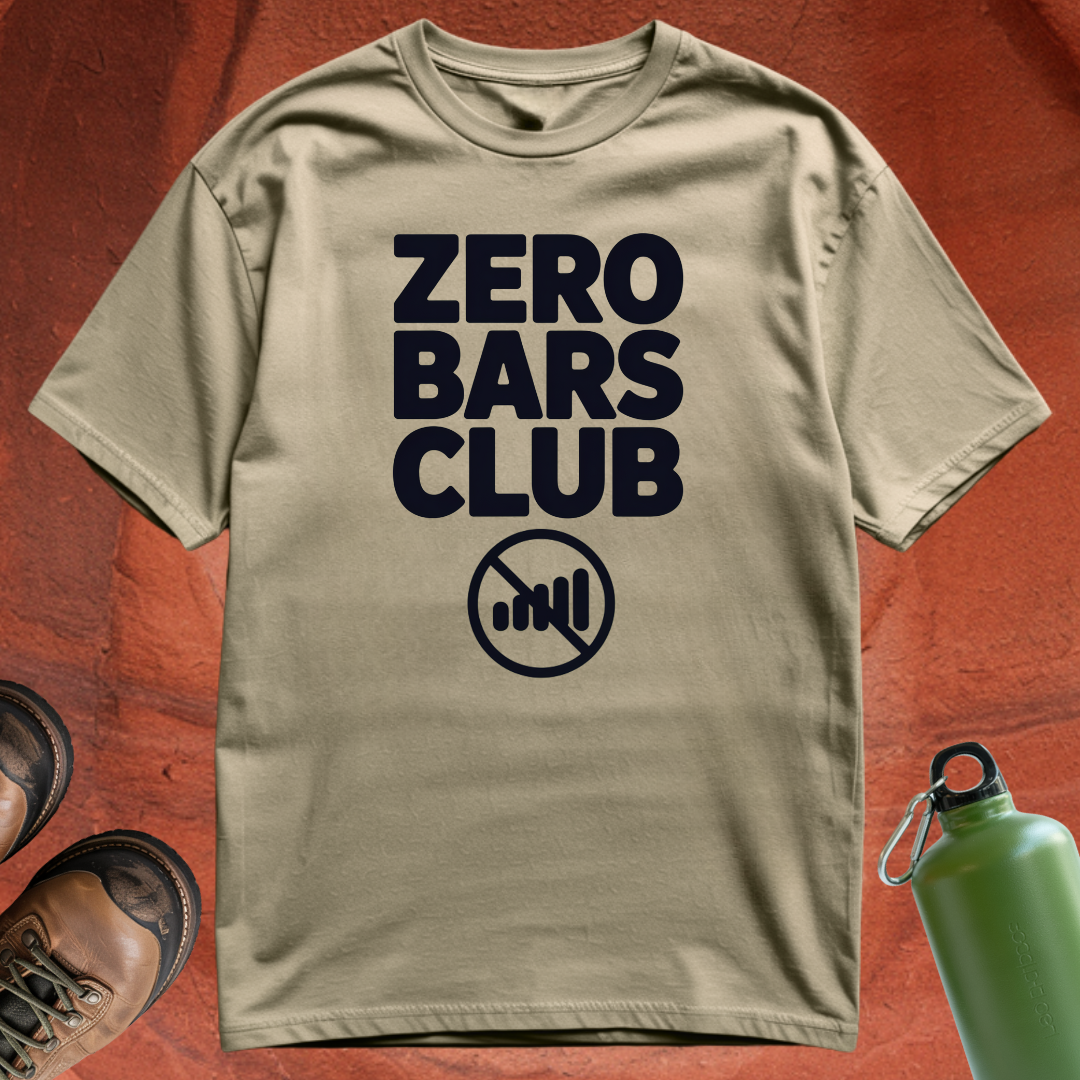 'Zero Bars Club' - T Shirt