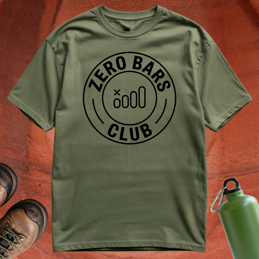 'Zero Bars Club' - T Shirt