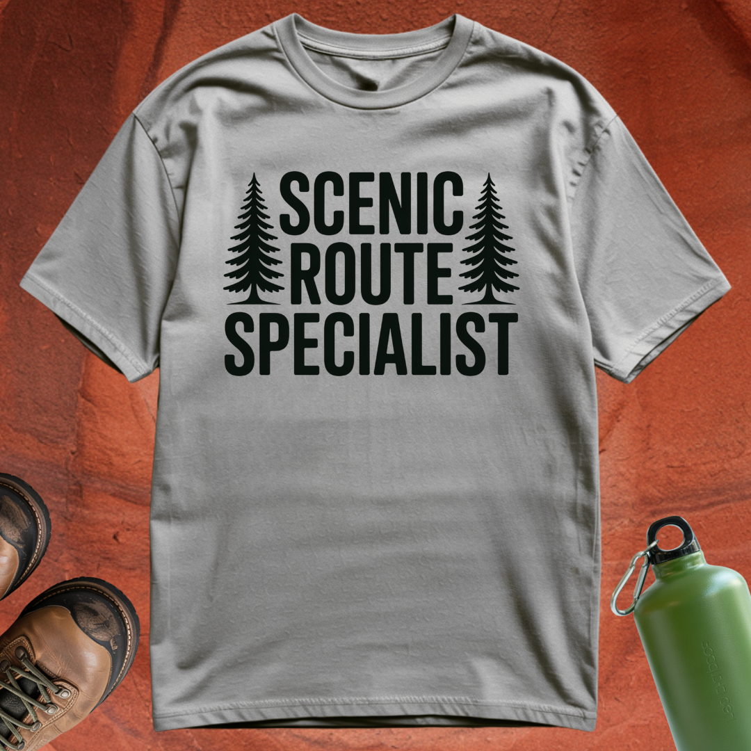 'Scenic Route Specialist' - T Shirt