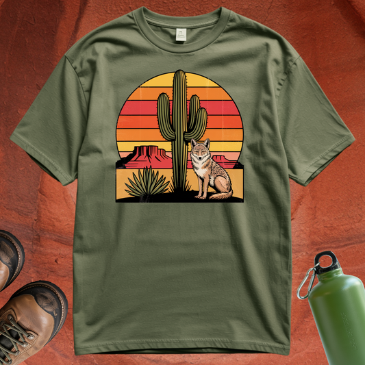 Desert Coyote - T Shirt