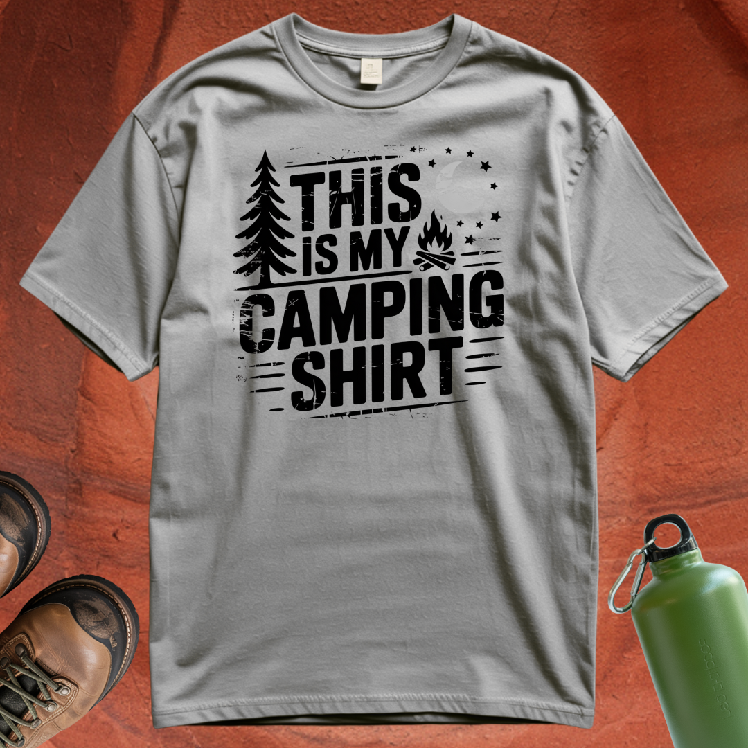 'This is my Camping Shirt' T Shirt