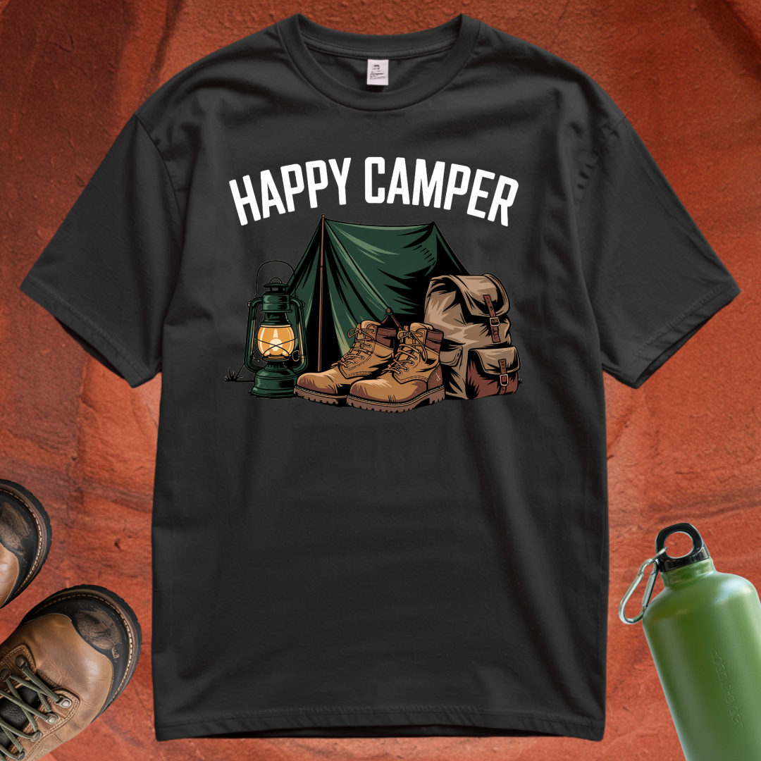 'Happy Camper' T Shirt