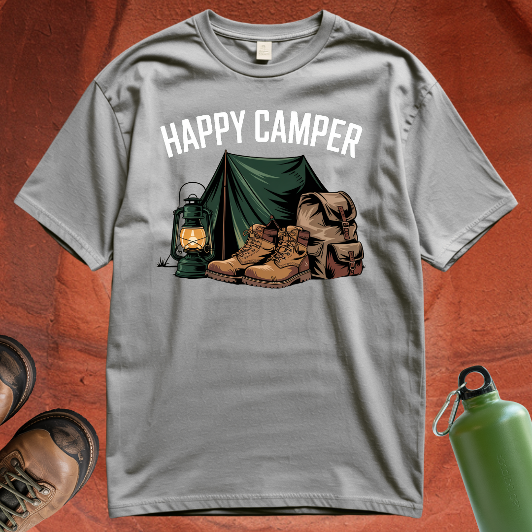 'Happy Camper' T Shirt
