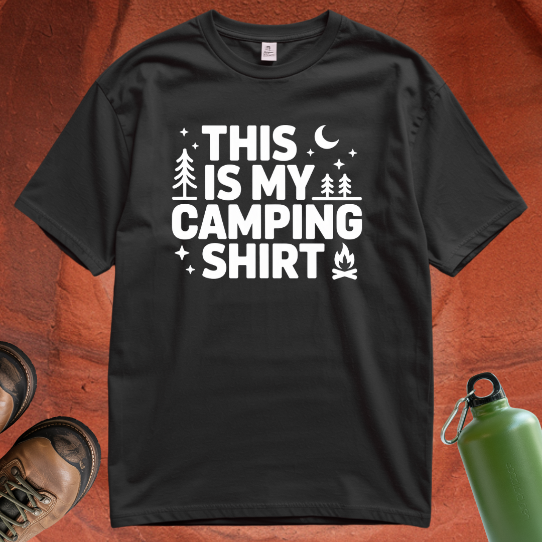 'This Is My Camping Shirt' - T Shirt