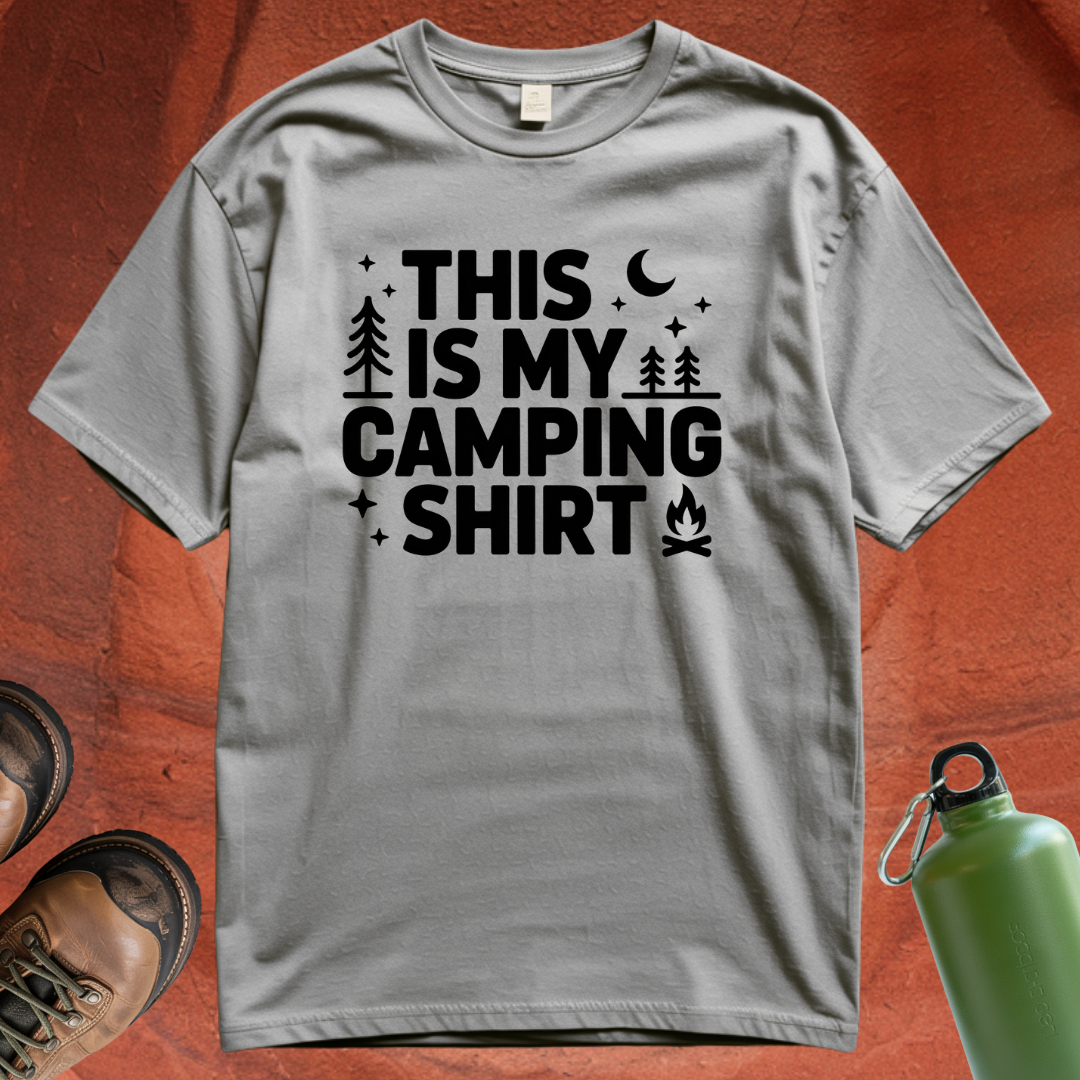 'This Is My Camping Shirt' - T Shirt