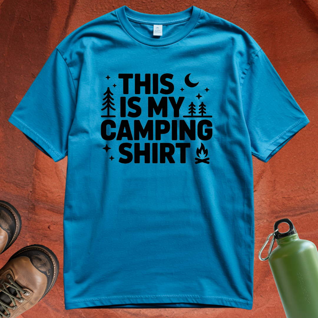 'This Is My Camping Shirt' - T Shirt