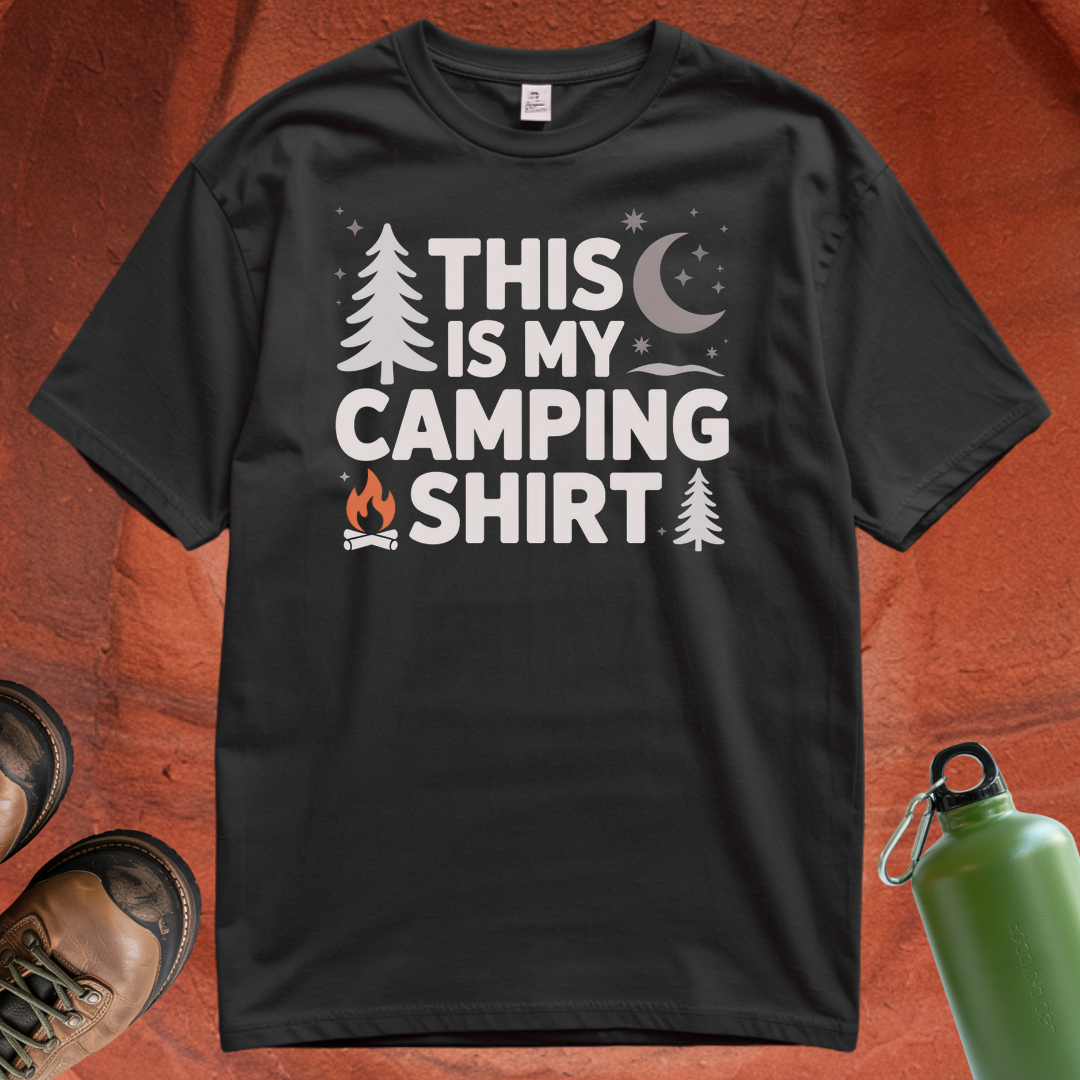 'This Is My Camping Shirt' - T Shirt