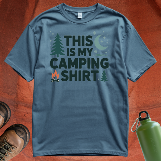 'This Is My Camping Shirt' - T Shirt