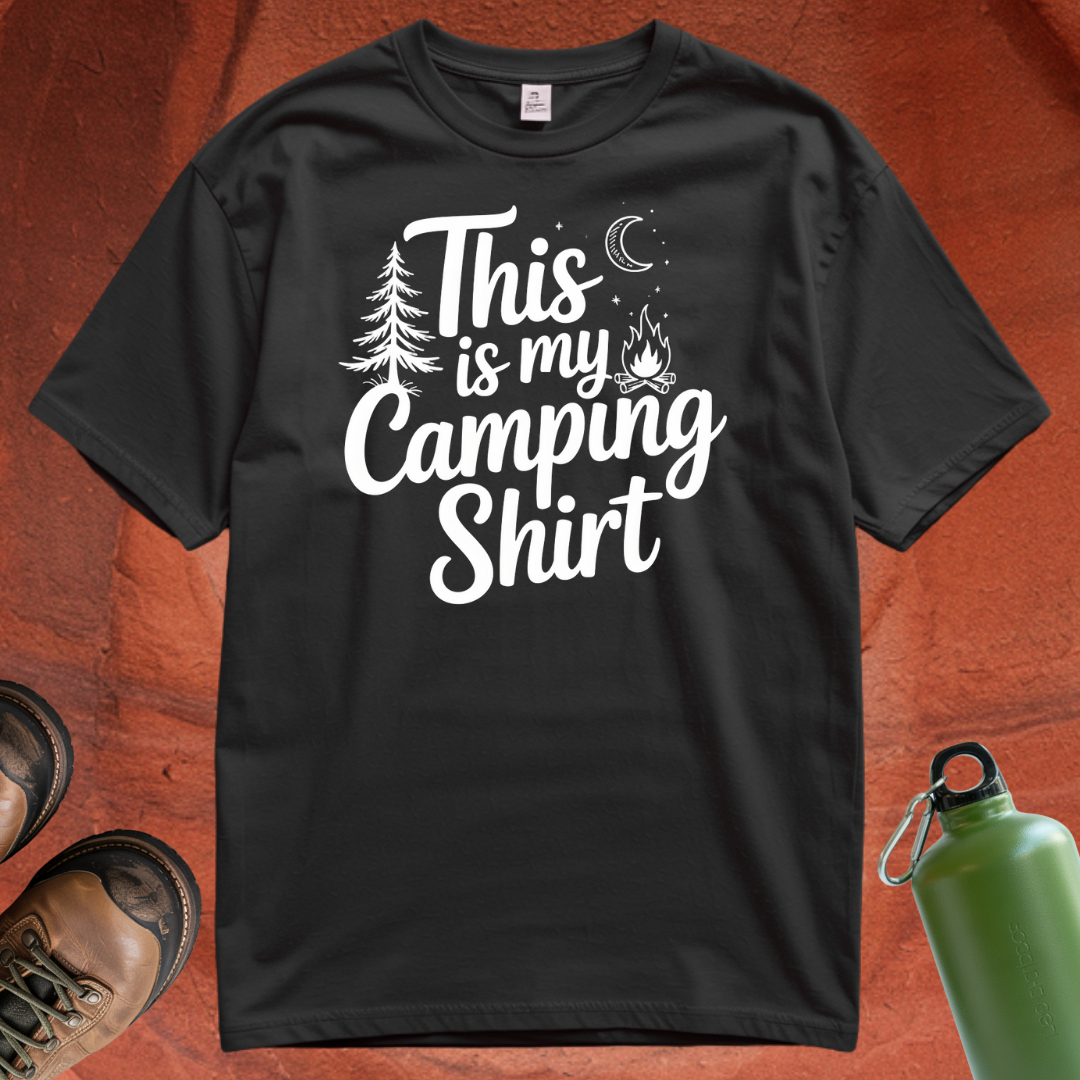 'This Is My Camping Shirt' - T Shirt