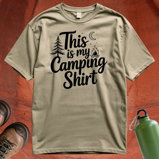 'This Is My Camping Shirt' - T Shirt