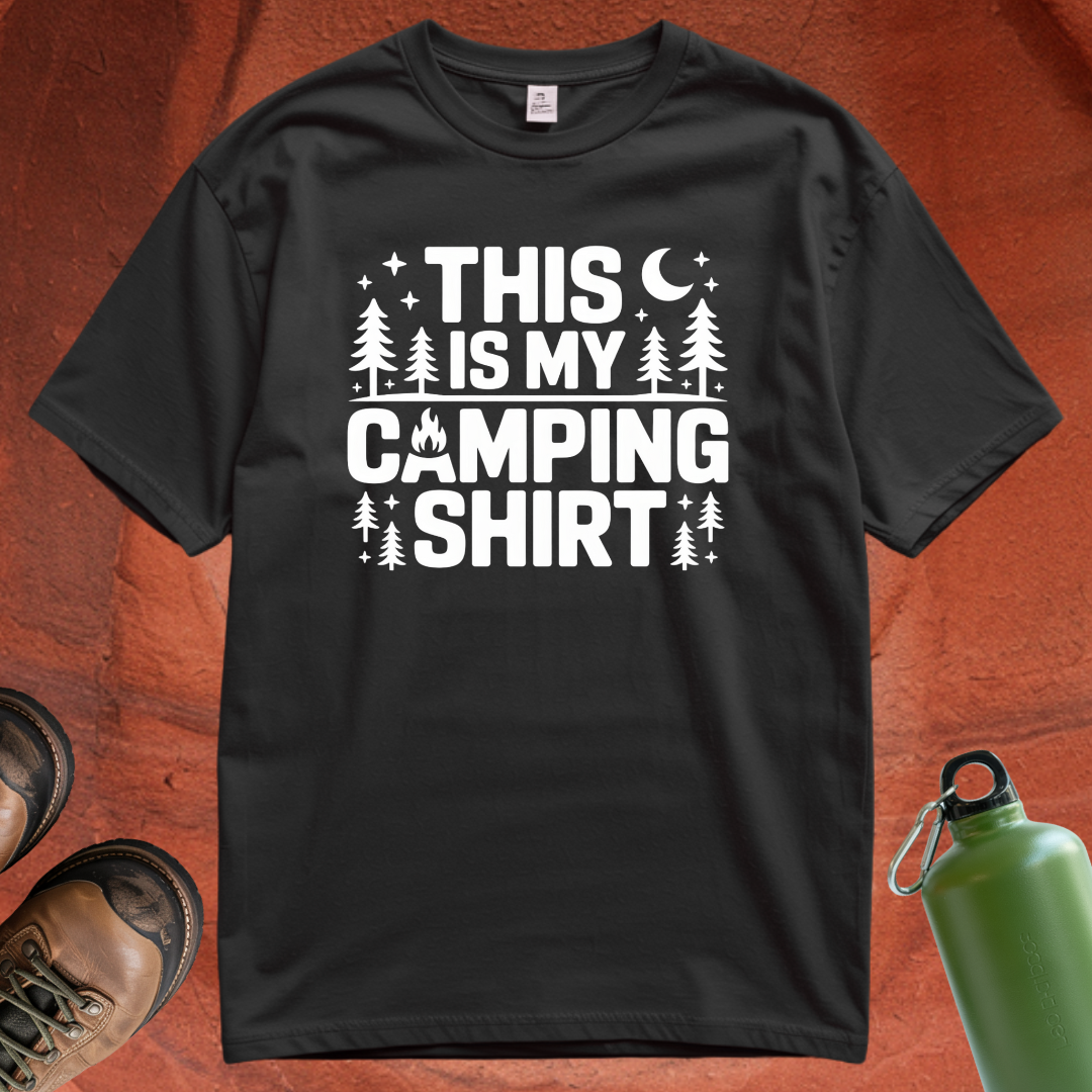 'This Is My Camping Shirt' - T Shirt