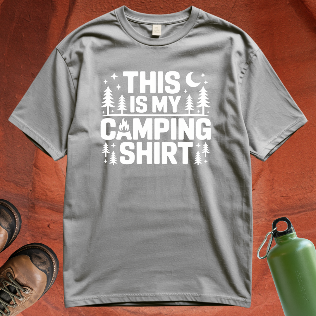 'This Is My Camping Shirt' - T Shirt