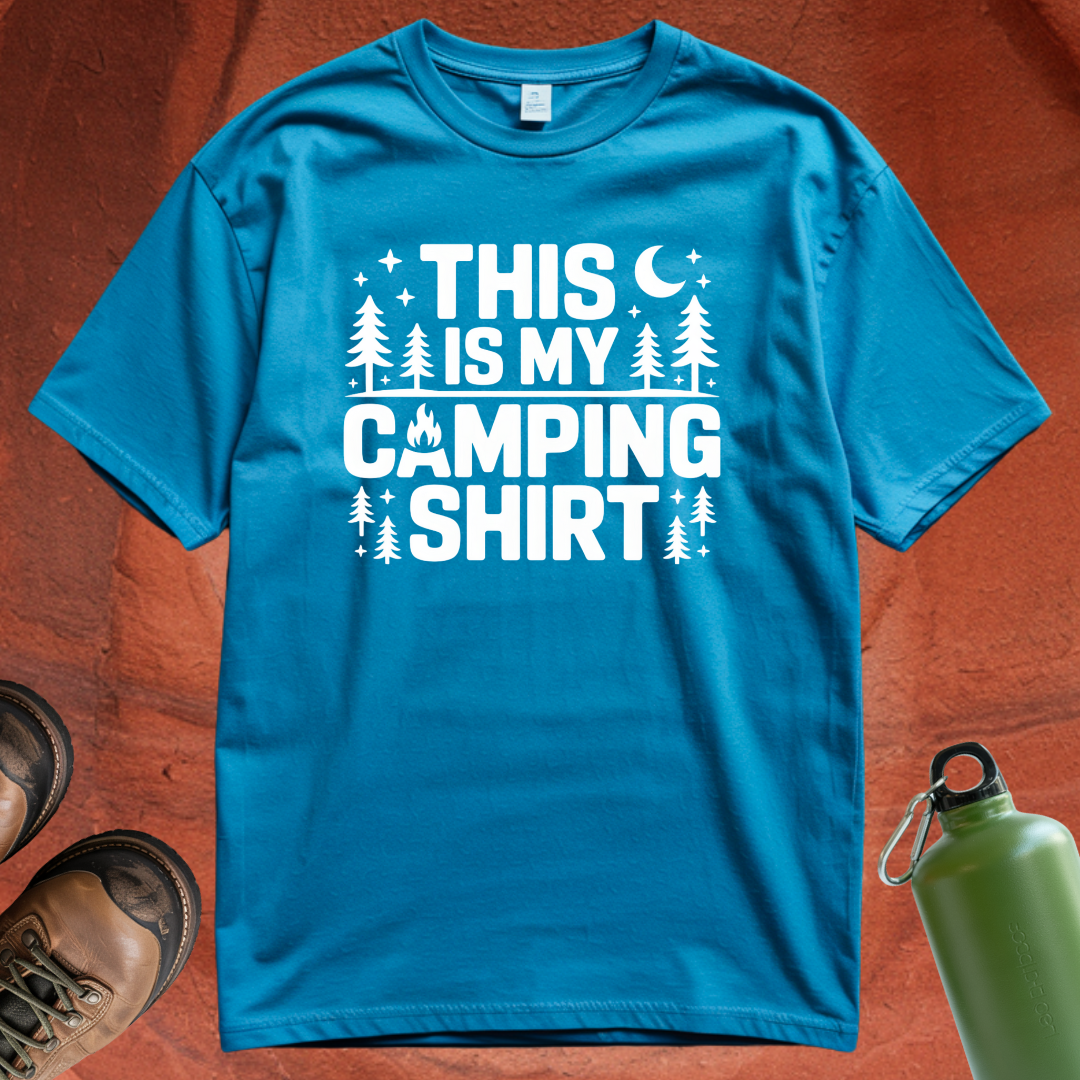 'This Is My Camping Shirt' - T Shirt