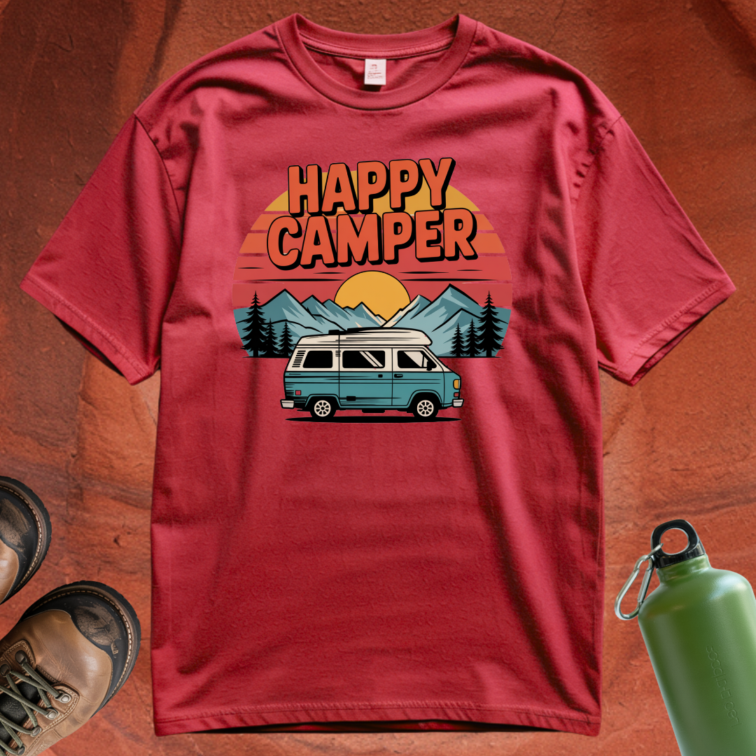 'Happy Camper' - T Shirt