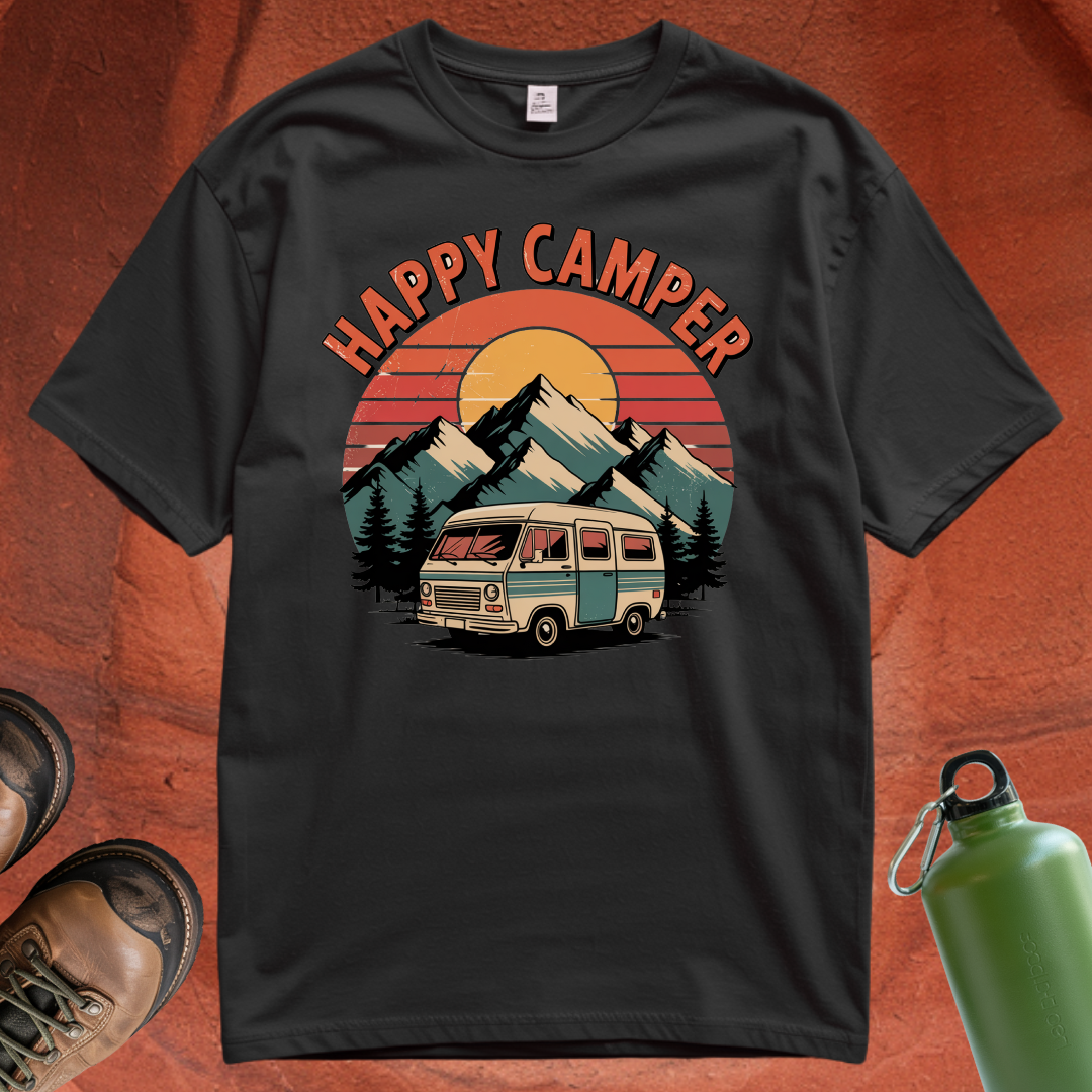'Happy Camper' - T Shirt