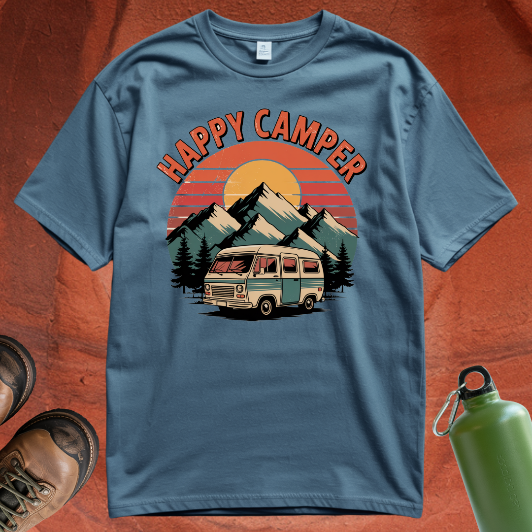 'Happy Camper' - T Shirt