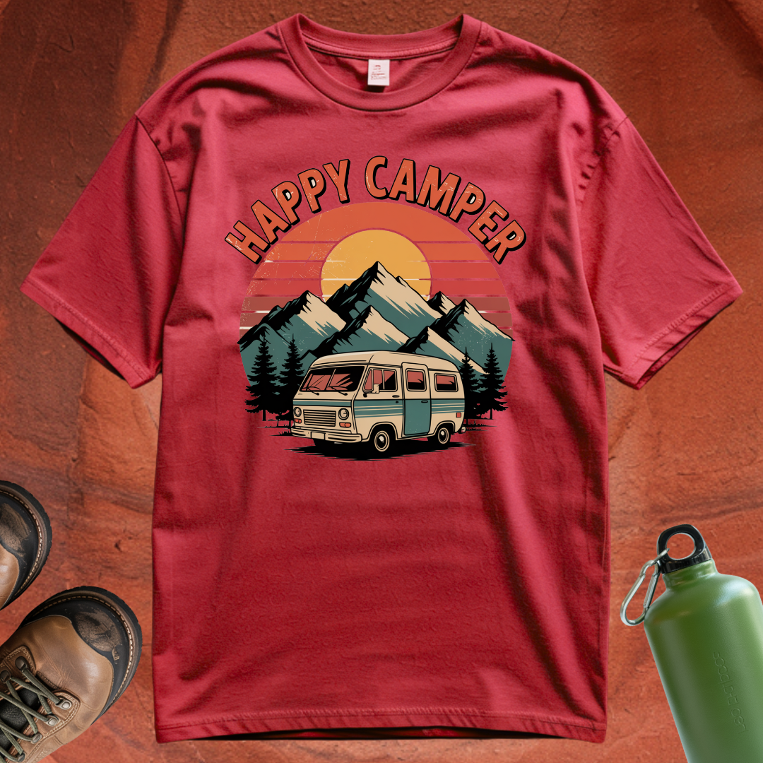 'Happy Camper' - T Shirt