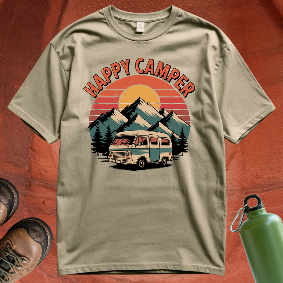 'Happy Camper' - T Shirt