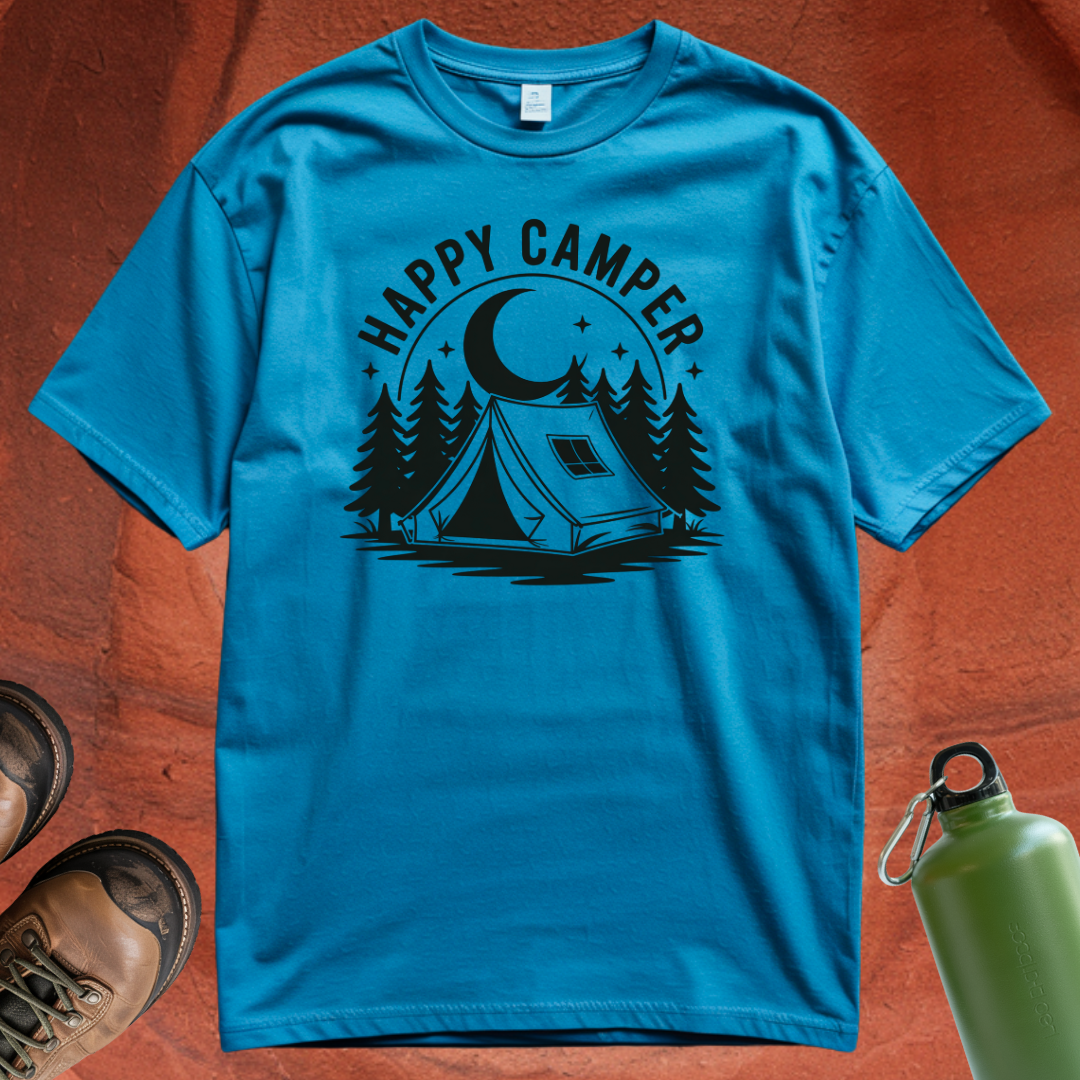 'Happy Camper' - T Shirt