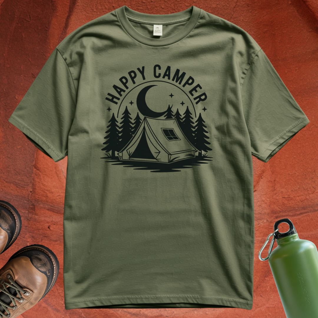 'Happy Camper' - T Shirt