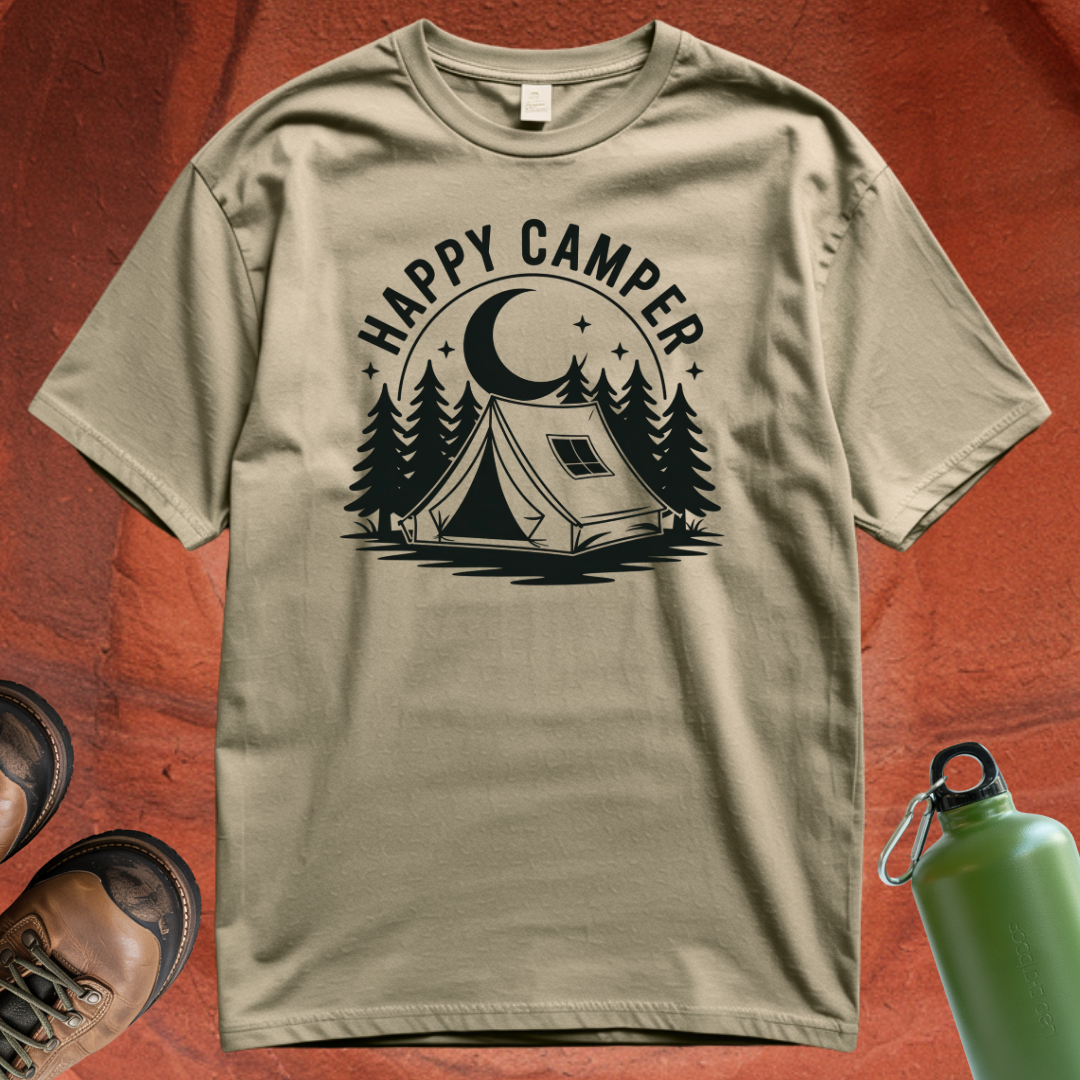 'Happy Camper' - T Shirt